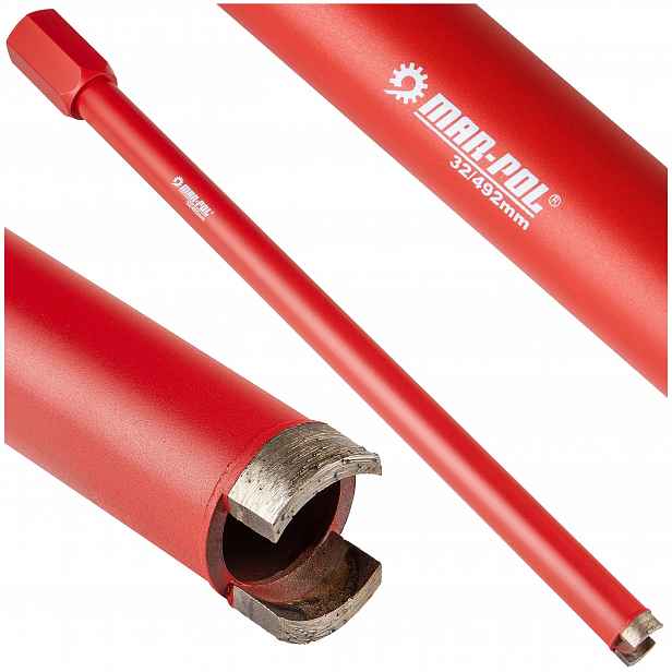 Vrták Do Betonu 32 m x 492 mm Vrtačka Korunkový Vrták 2 ks