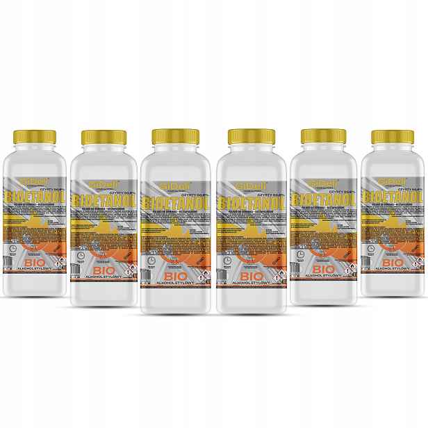 Bioetanol do krbu 6x 1L bezzápachové biopalivo