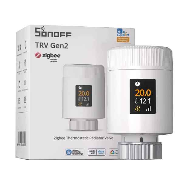 Termostatická Kartuše Smart Zigbee 3.0 Ips Pro Radiátor Harmonogram