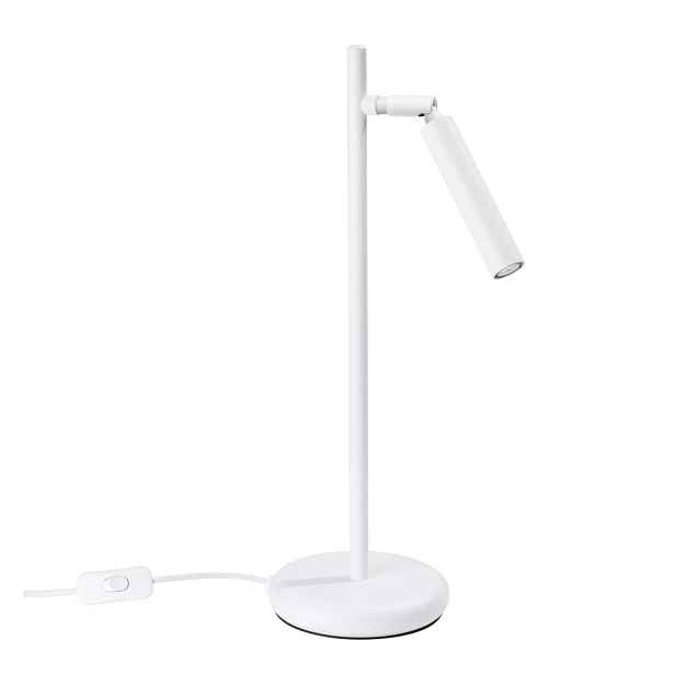 Bílá stolní lampa (výška 43 cm) Fideus – Sollux