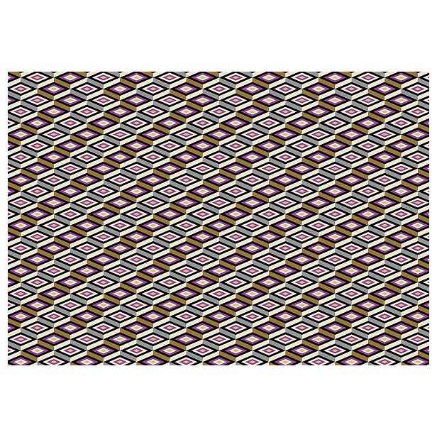 Fototapeta Romby béžová šedá hnědá vinylová geometrie 254x184 lepidlo