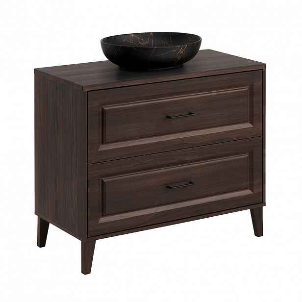 Petits-meubles UMYVADLO 100cm Moka Dřevo
