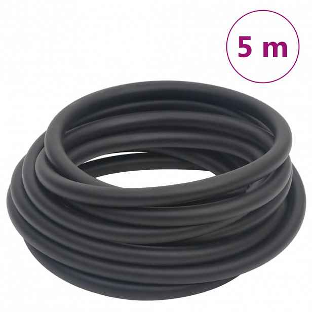 vidaXL Hybridní vzduchová hadice černá 0,6" 5 m pryž a PVC