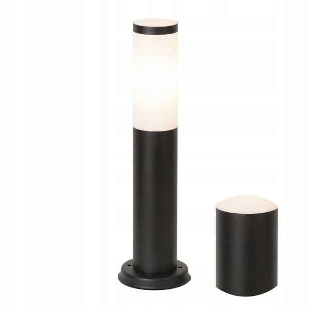Zahradní osvětlovací sloupek E27 45 cm Black Torch, černý Rabalux