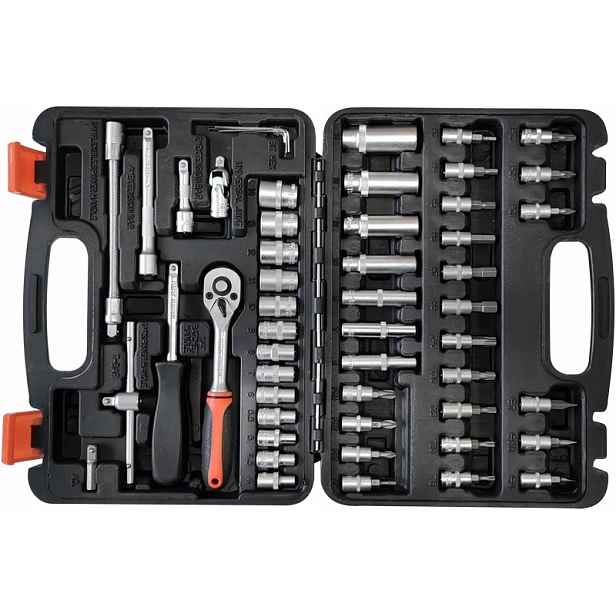 Sada Nářadí 1/4'' 52 Kusů