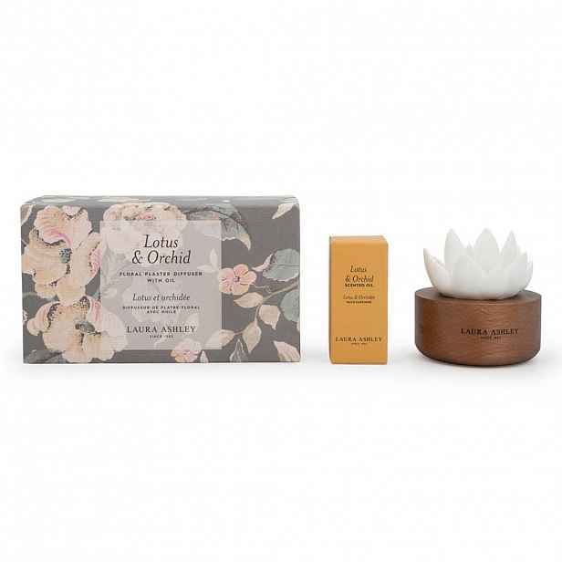 DIFUZÉR Barevný Keramický Lotus Orchidej 10 ml