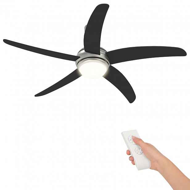 vidaXL Stropní ventilátor s osvětlením a dálkovým ovládáním Ø 130 cm