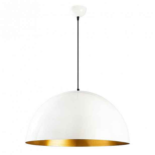 Bílé stropní svítidlo Opviq lights Berceste, ø 60 cm