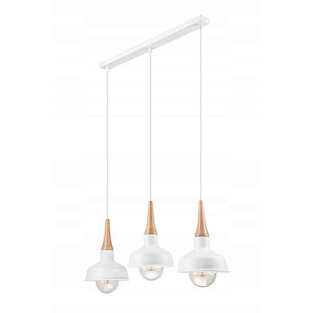 Euro-Lamp Závěsná lampa Drewko 3 Bílá 3X60W Výrobce