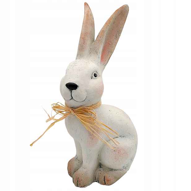 Velikonoční Zajíček Velká Vánoční Dekorace Velká Keramická Figurka 50 cm