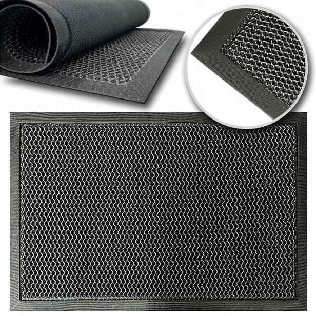 Vstupní Stěrač 3D Pvc Vnější Podložka Pod Dveře Čistící 80x120