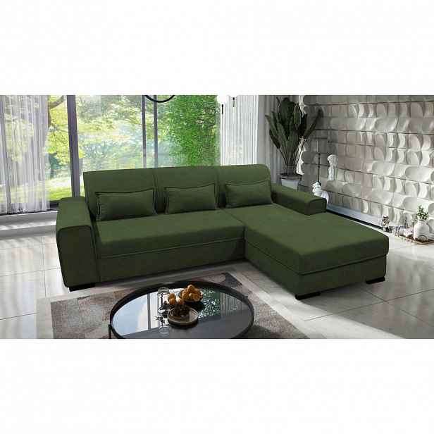 MID.YOU ROHOVÁ SEDAČKA, textil, zelená