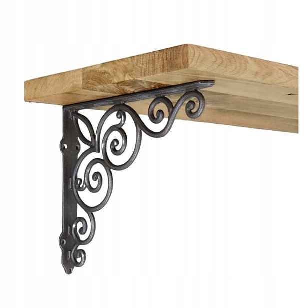 Konzole na polici Rusłana 300x270 mm Natural