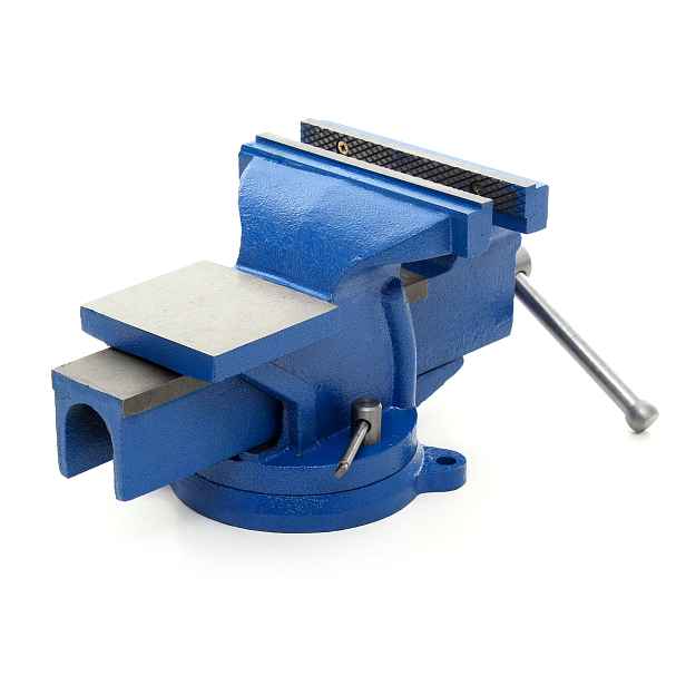 Otočný zámečnický svěrák Kraft&Dele 125 mm KD1102