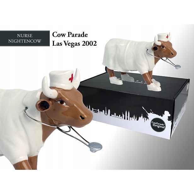 CowParade Sestřička Nightencow, Las Vegas 2002 autor: A. Fedevich & M. Kiovatch
