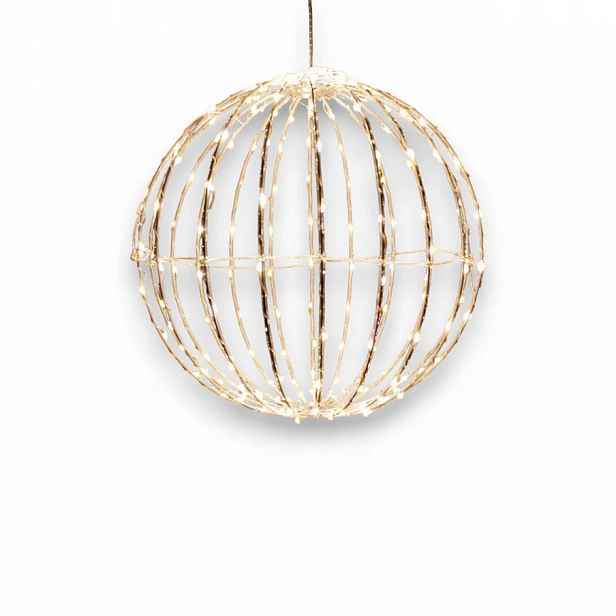 Led vánoční 3D koule, průměr 20 cm, 100 Led, 230V, IP44