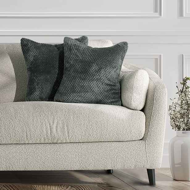 Restilo Povlaky na polštáře Decoking Xela tmavě šedé 45x45 - 2 kusy, velikost 45x45*2