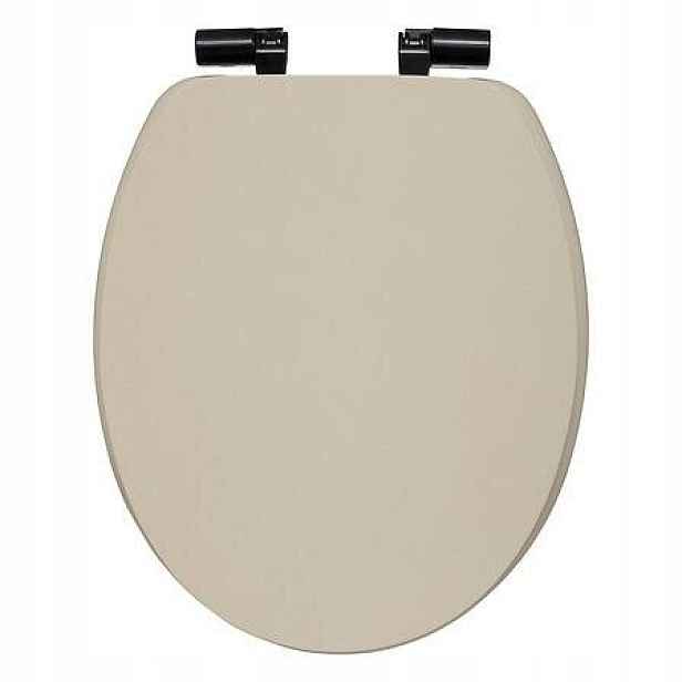 Wc sedátko Onyx béžové, pomalu padající