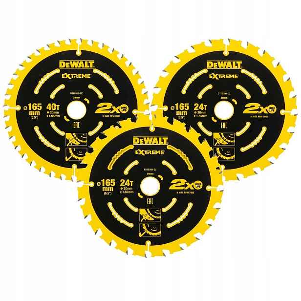 DeWALT DT10397-QZ pilový kotouč pro kotoučovou pilu 3 ks