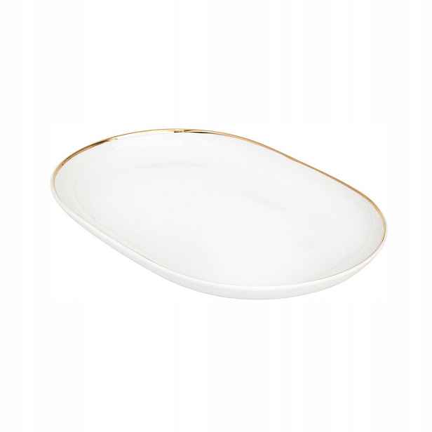 Oválná miska na servírování porcelánu MariaPaula Moderna 28 cm