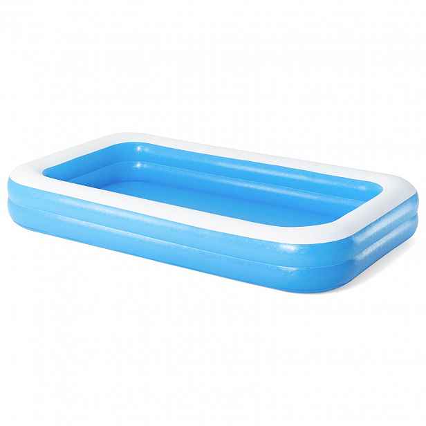 Bestway Nafukovací bazén 305 x 183 x 46 cm Obdélníkový pro Modrá
