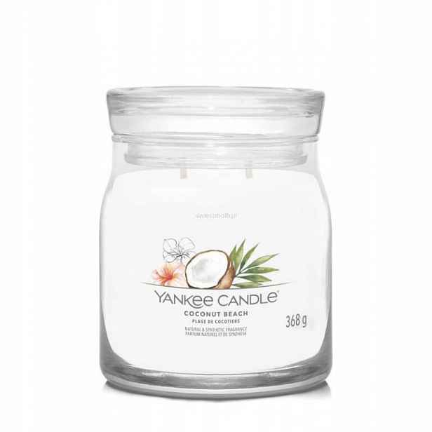 Coconut Beach Yankee Candle střední svíčka 2 knoty