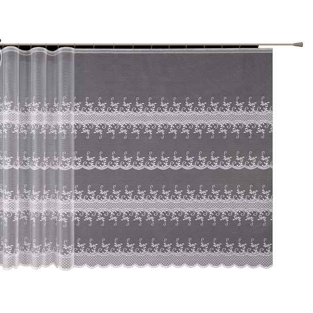 Mg Záclona žakár 4559 Bílá 200X250 cm Hotová S Páskou M