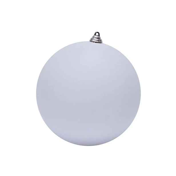 Plastová koule, prům. 20 cm, bílá, matná