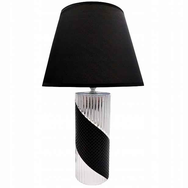 Stolní lampa na stůl noční lampa černá stříbrná stolní lampa