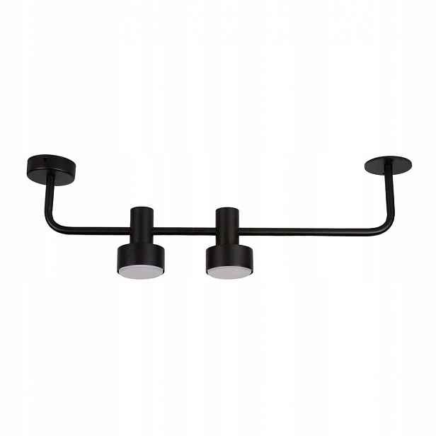 Stropní Svítidlo Mona Černý Ocelový 2xGX53 pro kabinet Sigma Lighting 20 cm