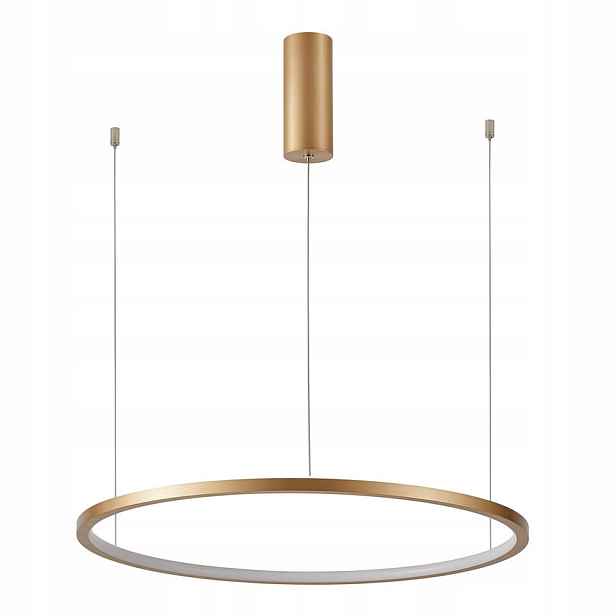 Závěsná lampa Převis Led Lustr Zlatá Vinola 58W 2100lm Nastavitelná Italux