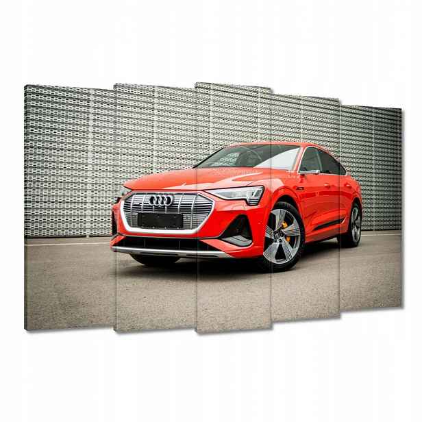 Obrazy 150x95 Červené Audi e-tron