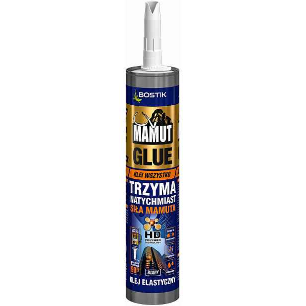 Bostik Mamut Glue 290 ml univerzální hybridní montážní lepidlo silné bílé