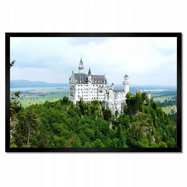 Plakáty v rámu 60x40 Zámek Neuschwanstein