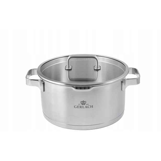 Gerlach Prestige Plus Hrnec s poklicí 24 cm 4,5 l