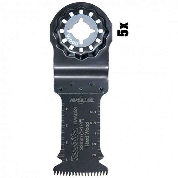 Makita - Sada pilových plátků na dřevo 5 cm, 5 ks B-64870-5