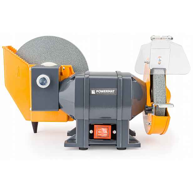 Multifunkční bruska Powermat 1850 W 230 V 2x kotouč na mokro i sucho