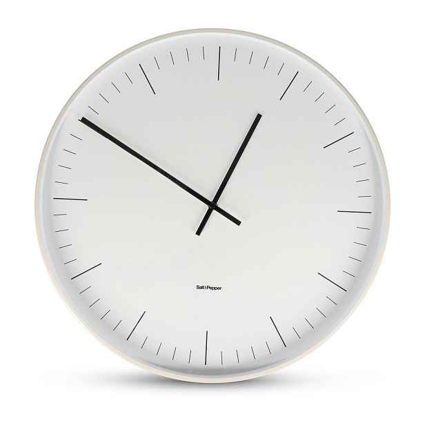 Nástěnné hodiny ø 51 cm Pulse – Salt&Pepper
