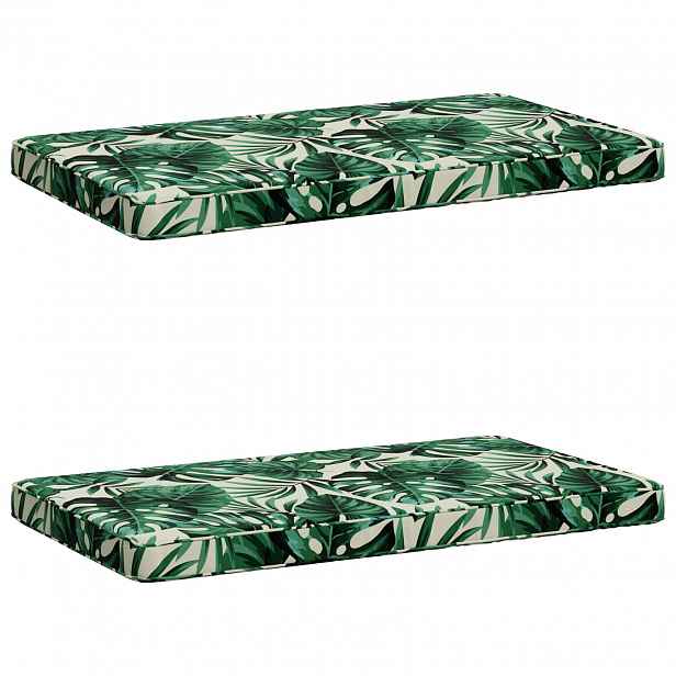 vidaXL Sady polštářů na lavici (2 kusy) VUGHT 2 ks 100% polyester