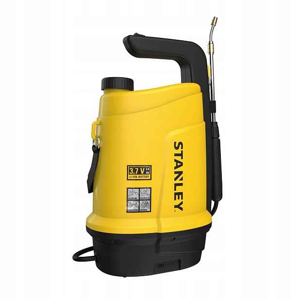 Akumulátorový postřikovač Stanley 5L 2 bar teleskopická tryska 70 cm