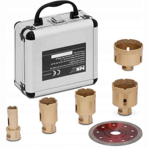 Diamantové děrovačky M14 pro úhlové brusky 20-35-40-50-68 115 mm