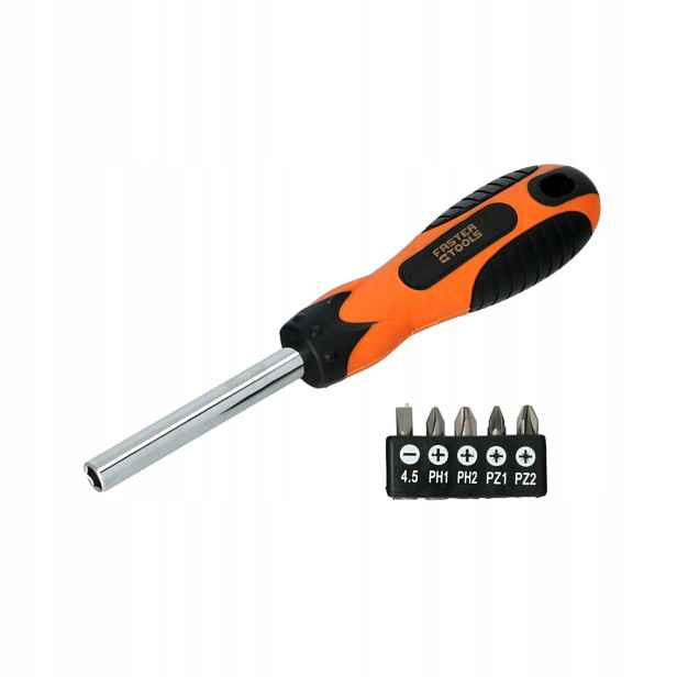 Faster Tools Šroubovák 5 nástavců, 50 ks