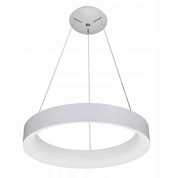 Závěsná lampa Pendel Zwis Led Akrylová Bílá do jídelny Chiara Italux