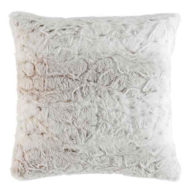 Dekorační Povlak Na Polštář 45 X 45 CM Polyester Okeo-tex Bílá Aljaška