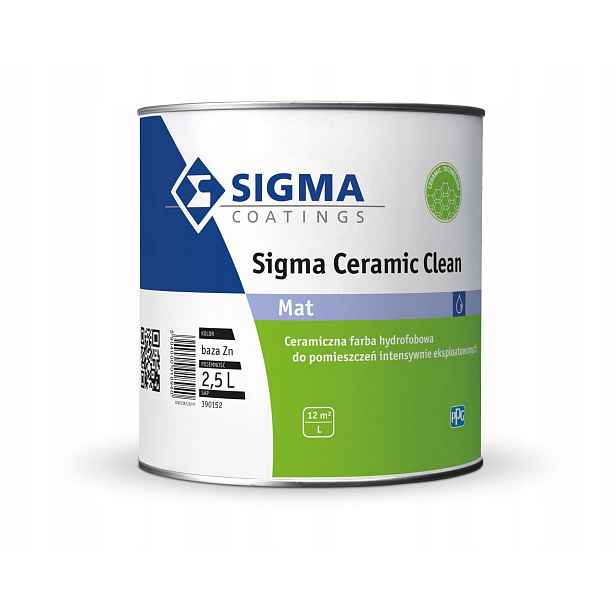 Keramická barva Sigma Ceramic Clean 2.3L Zn