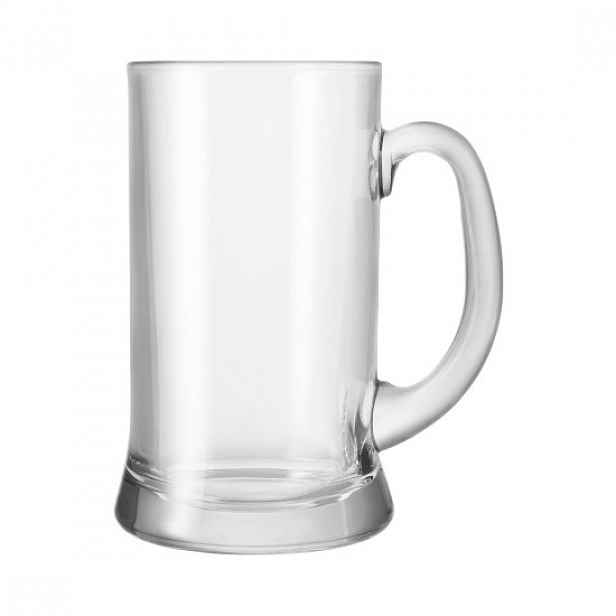 Pivní půllitr, 1170 ml, ze skla, "Ikona" - Borgonovo