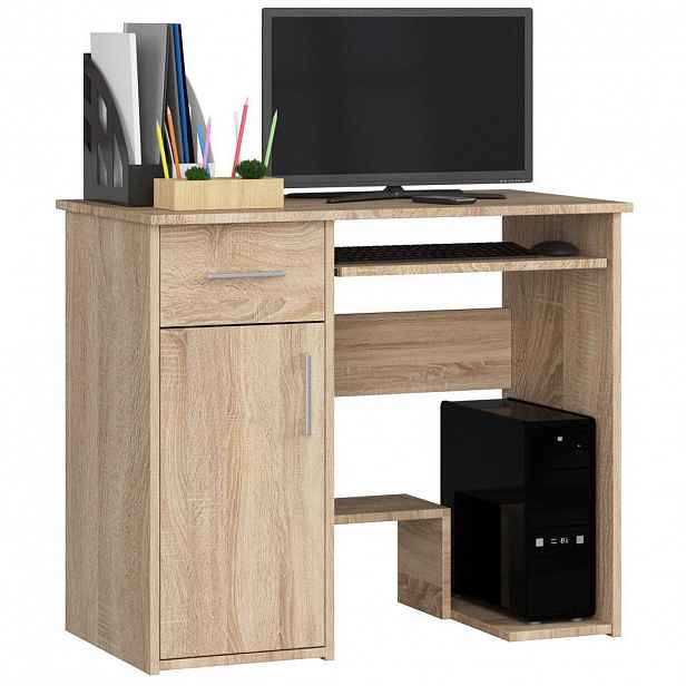 RAUMHIRSCH FURNITURE PSACÍ STŮL dub Sonoma 74/90/50