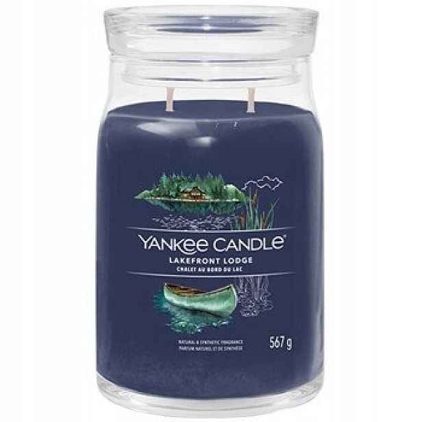 Yankee Candle Svíčka Signature Lakefront Lodge (chata u jezera) 567g.