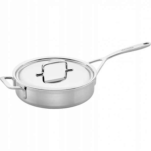 Demeyere 5-PLUS Pánev sauté 2H s poklicí 24 cm