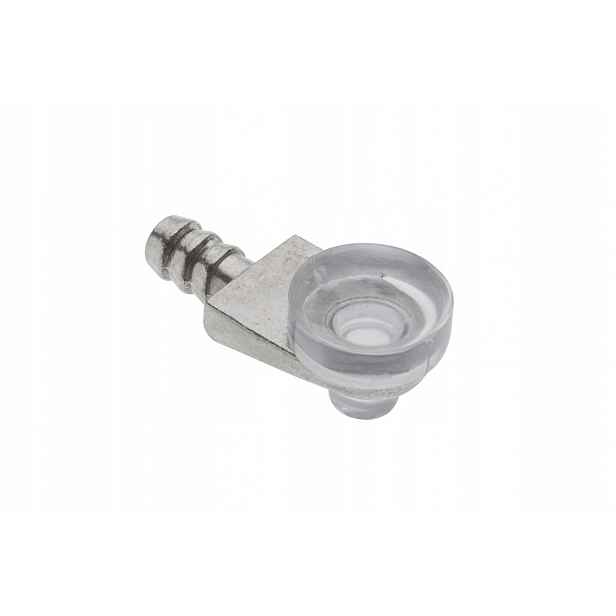Podpěra Gtv Sekura l-003b pro sklo rovná 0,8 na stisk 1000ks ZnAl chrom